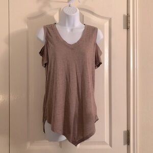 Marc NY Cold Shoulder top